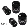 For Volvo Rdesign T6 AWD S40 S60 S90 XC40 XC 60 XC90 V40 V50 V60 Car Wheel Tire Valve Caps Tyre Stem Covers Airdust Waterproof