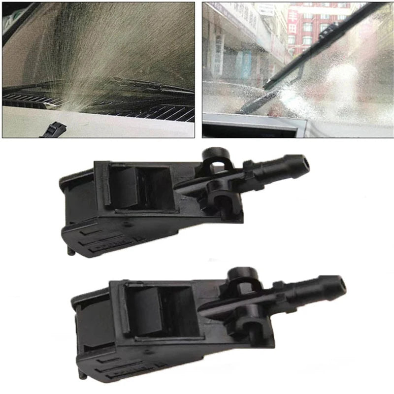 2Pcs Front Windshield Washer Wiper Spray Jet Water Nozzle 6RD955985 For VW Volkswagen Passat B5 Golf 5 4 MK4 Bora Polo Beetle GO