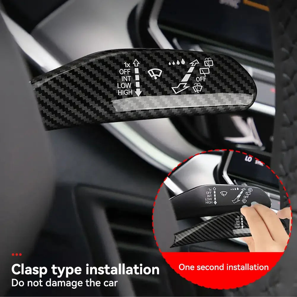 Car Wiper Switch Trim For VW Volkswagen ID.3 ID.4 ID3 ID4 CROZZ ID6 Steering Wheel Headlight Switch Control Cover Accessories
