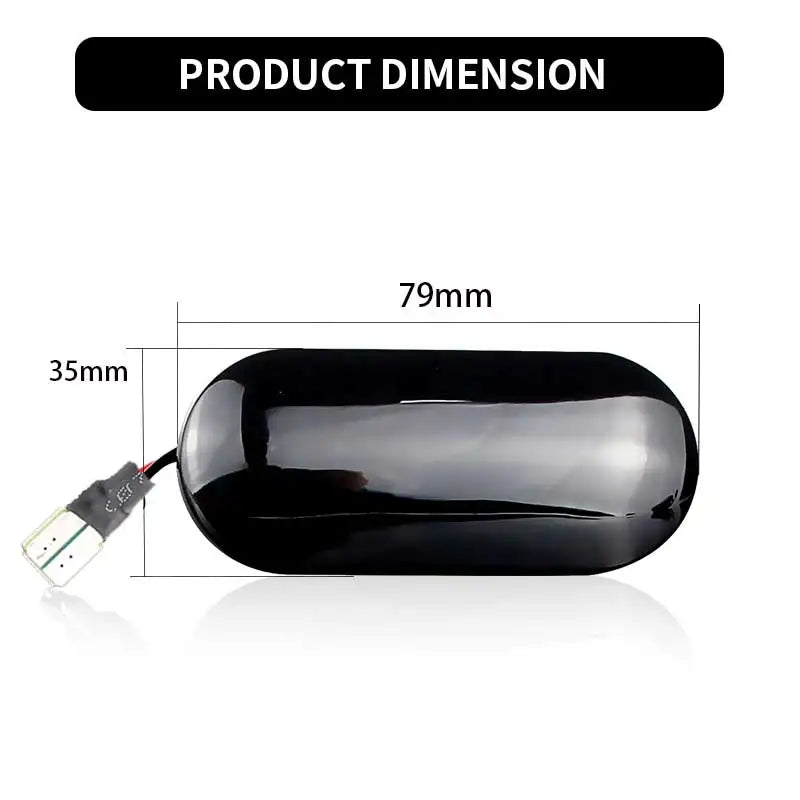 For Volkswagen VW Polo 1999 2000 2001 2002 2003 2004 2005 2006 2007 2008 2009 2010 2011 2012 2013 Led Dynamic Side Marker Light