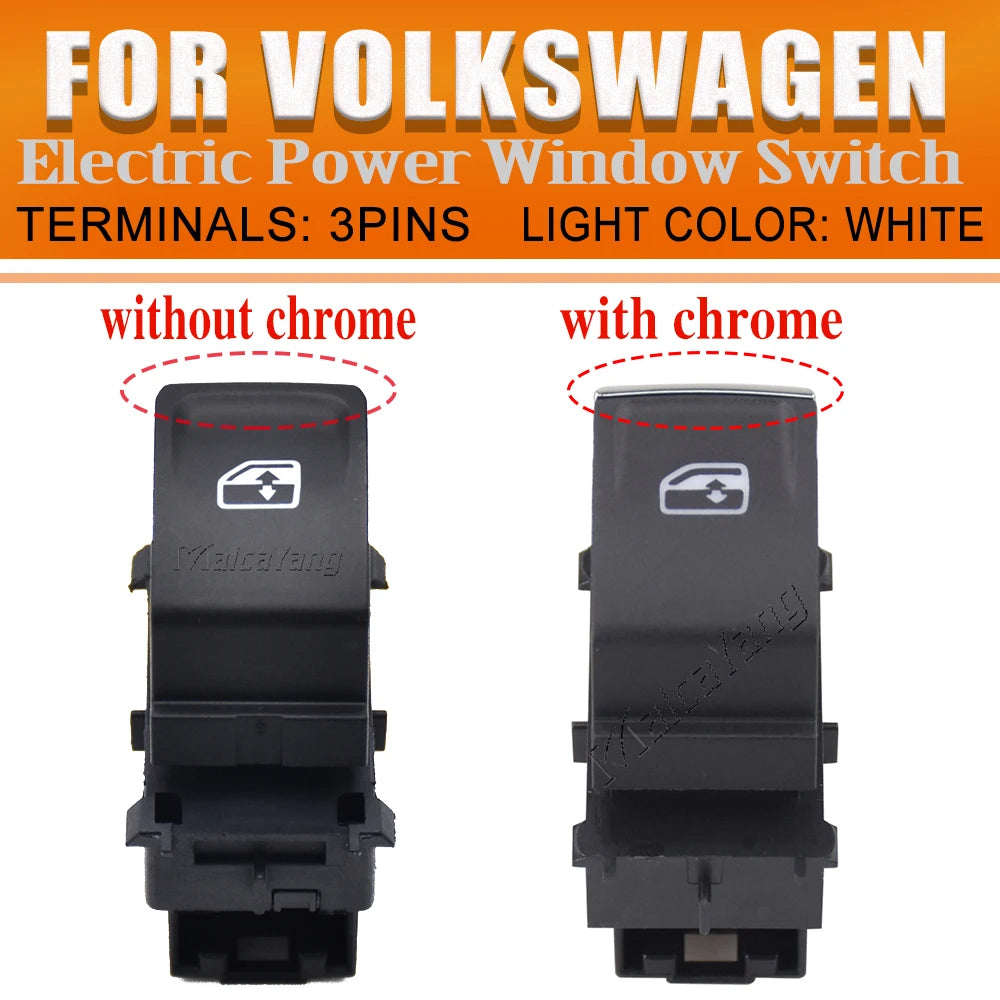 Window Switch For VW Golf MK7 Passat 2014-2018 Tiguan 2016-2018 SEAT Leon 2013-2018 Skoda Superb 2014-2018 Octavia 2013-2018