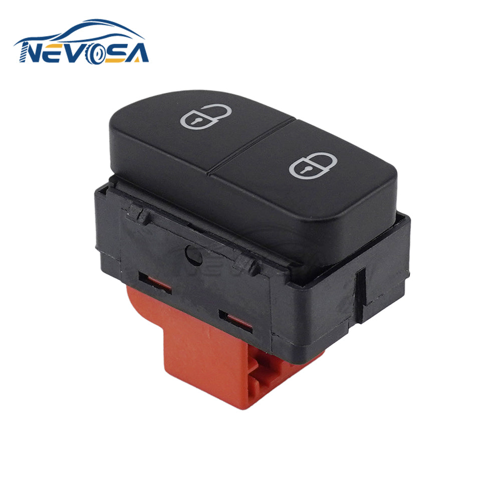 NEVOSA 5U0962125 For VW FOX GOL GV Power Switch Central Door Lock Control Switch Regulator Button 19008 5U0 962 125 373959855A