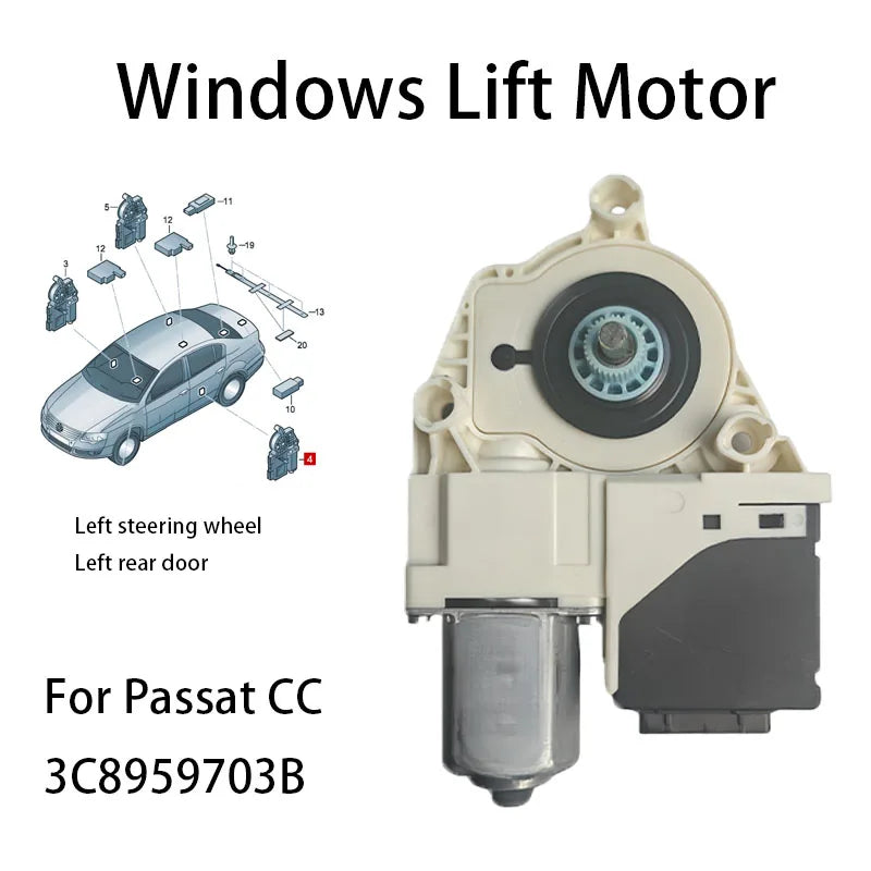 WINDOW MOTOR For VW PASSAT CC COUPE SEAT 3C8959704B 3C8959703B 1K0959794Q 1K0959795Q 3C8959701 3C8959702