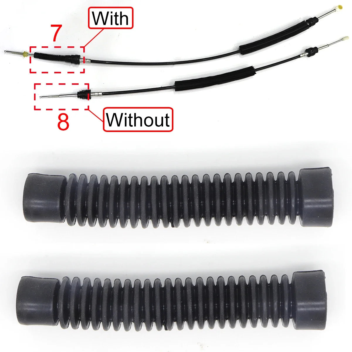 Manual Gear Shift Linkage Bushing & Selector Repair Kit for VW Passat B6 B7, Polo 9N 6R & Beetle 5C