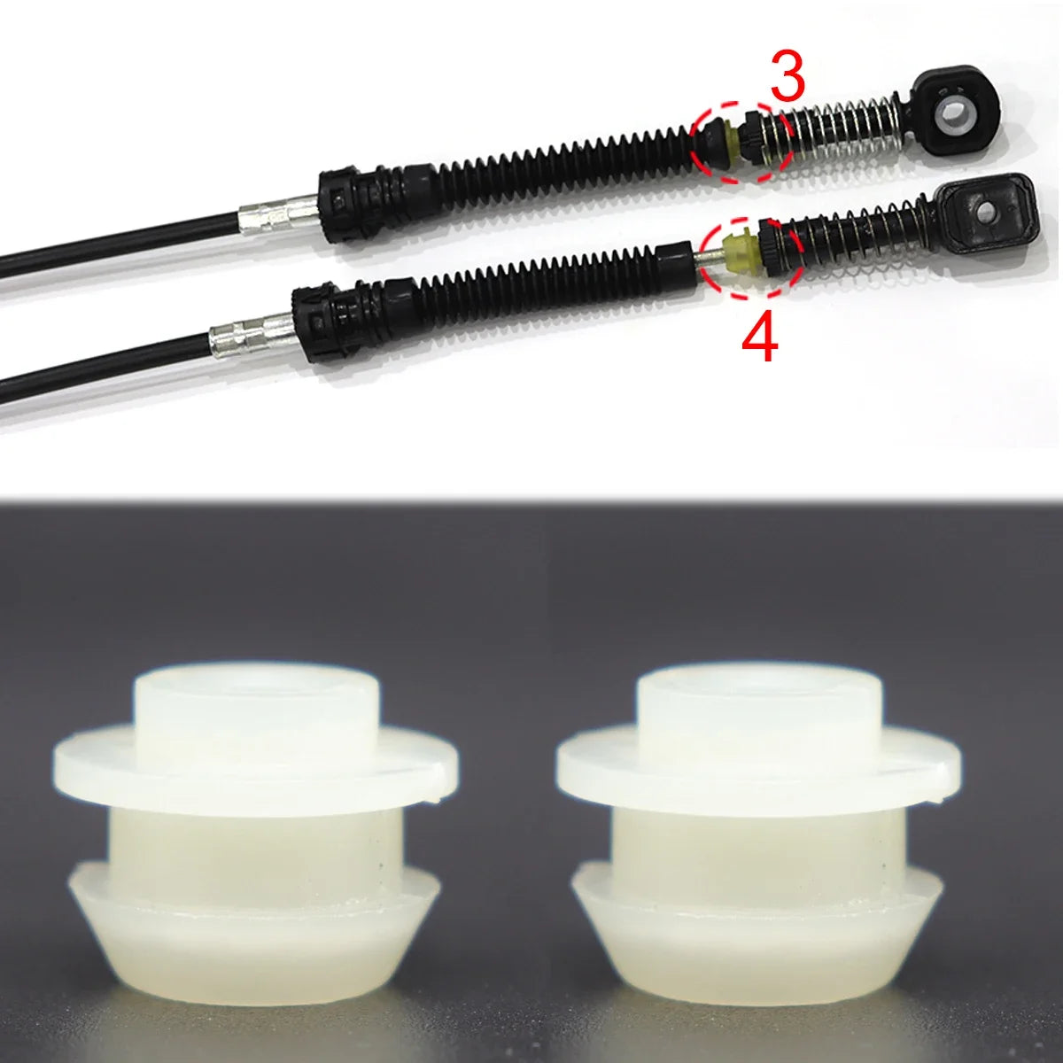 Manual Gear Shift Linkage Bushing & Selector Repair Kit for VW Passat B6 B7, Polo 9N 6R & Beetle 5C
