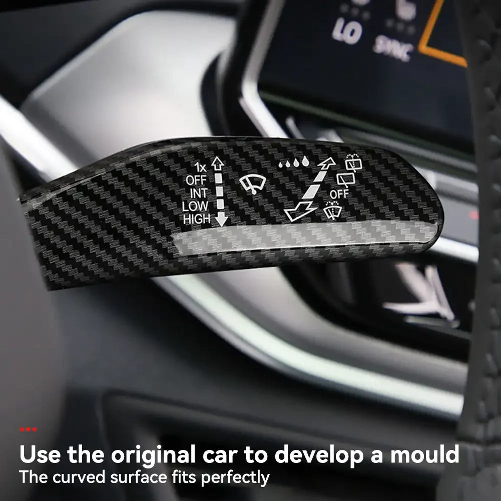 Car Wiper Switch Trim For VW Volkswagen ID.3 ID.4 ID3 ID4 CROZZ ID6 Steering Wheel Headlight Switch Control Cover Accessories