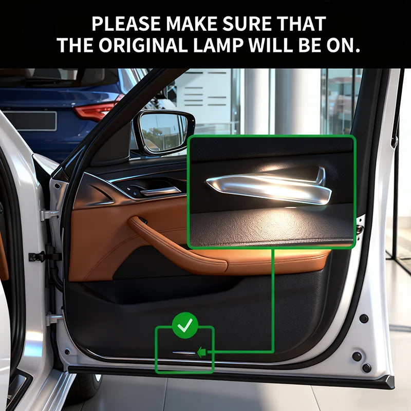 VW Car LED Door Logo Welcome Light Projector Lamps Accessories For VW GTI Polo Golf Passat B6 Tiguan Arteon Jetta T-ROC ID.4 CC