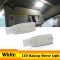 2Pcs OEM# 1K094710971N For VW Golf 4 5 6 7 Passat B5 B6 B7 Car LED Bulb Interior Sun Visor Vanity Mirror Lamps for Volkswagen