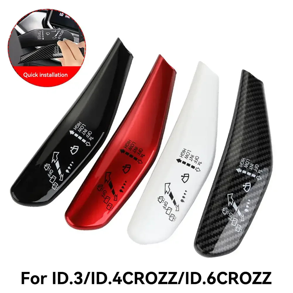 Car Wiper Switch Trim For VW Volkswagen ID.3 ID.4 ID3 ID4 CROZZ ID6 Steering Wheel Headlight Switch Control Cover Accessories