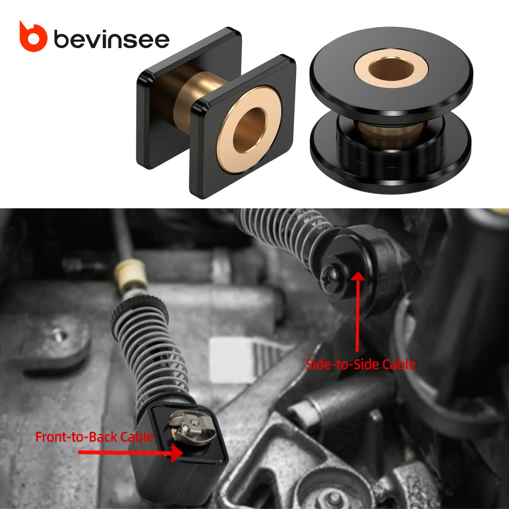 Solid Shifter Bushing Kit for 6-Speed Manual Gearbox MQ350 – VW Golf MK6/MK7 GTI, Passat & Audi A3